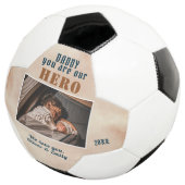 パパのヒーローウォーター色パパ家族の写真 サッカーボール (3/4)