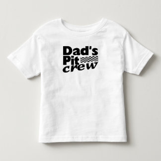 パパのピットクルー トドラーTシャツ