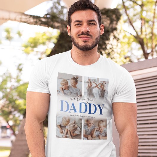 パパのフォトコラージュ Tシャツ
