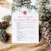 パパのフレーズを仕上げることができるサンタ赤ちゃんシャワー 招待状