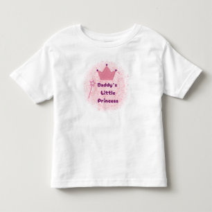 パパのプリンセス幼児Tシャツ トドラーTシャツ