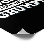 パパのプレゼントお気に入りの私を不機嫌と呼ぶ ポスター (角)