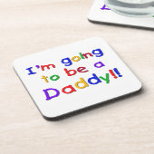 パパのプレゼントになる原色 コースター (左側)