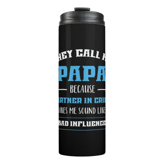 パパのプレゼント彼らは私をパパと呼ぶ タンブラー (正面)