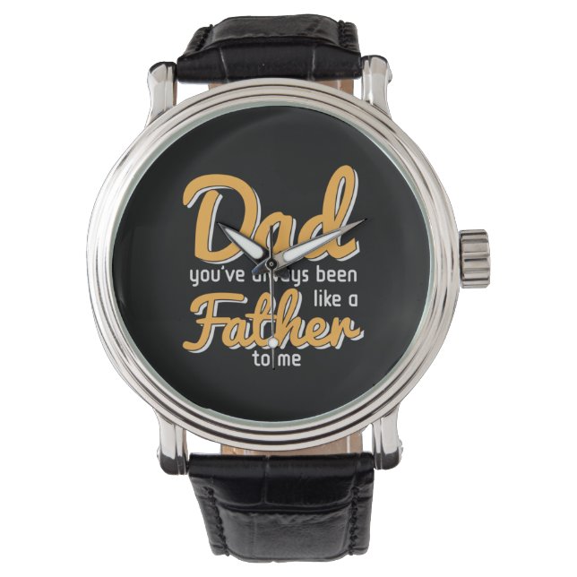パパのプレゼント 父から私に 腕時計 (正面)