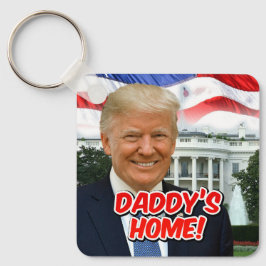 パパのホームプレジデントDonald Trump 2024勝利 キーホルダー