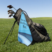 パパのホールインワンギフト:最高のパパゴルフタオル ゴルフタオル (グリーン)