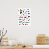 パパのポスター ポスター (キッチン)