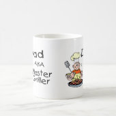 パパのマスターのGriller コーヒーマグカップ (中央)
