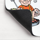 パパのマスターのGriller マウスパッド (コーナー)