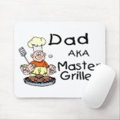 パパのマスターのGriller マウスパッド (マウス)