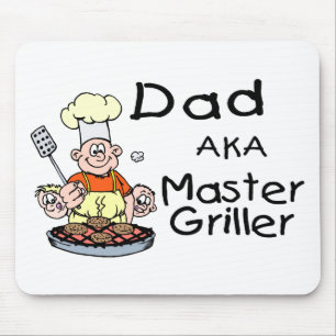 パパのマスターのGriller マウスパッド