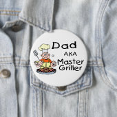 パパのマスターのGriller 缶バッジ (インサイチュ)