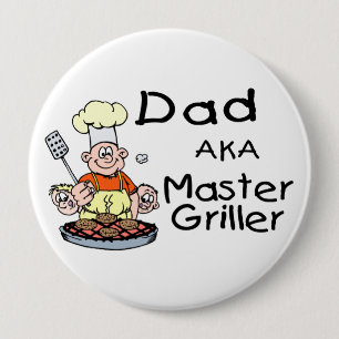 パパのマスターのGriller 缶バッジ