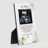 パパのユーカリの葉のためのバンプ詩 フォトプラーク (側面)