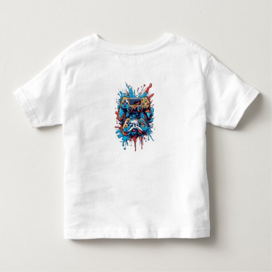 「パパのリトルチャンプ」 トドラーTシャツ (裏面)