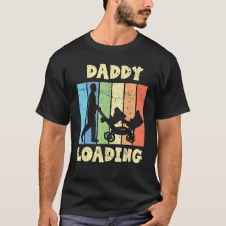 パパのロードベビー妊娠パパ妊娠父親P Tシャツ