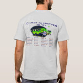 パパのワイシャツ Tシャツ (裏面)