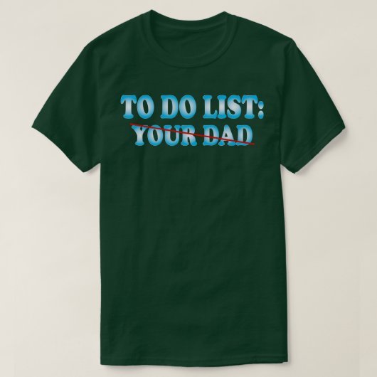パパの一覧を表示するには2 Tシャツ (デザイン正面)