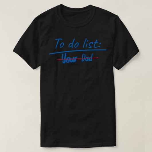パパの一覧を表示するには5 Tシャツ (デザイン正面)