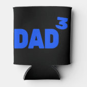 パパの三番目のパワーにキュベッド数学 缶クーラー (正面)