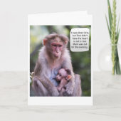 パパの乳首誕生日カード カード (正面)