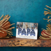 パパの伝説伝説写真 フォトプラーク (側面)