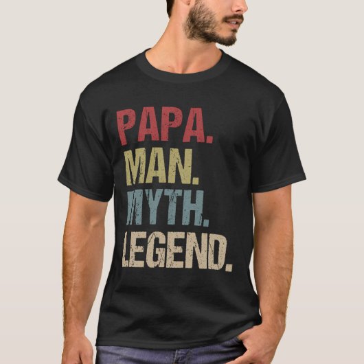 パパの伝説 Tシャツ (正面)