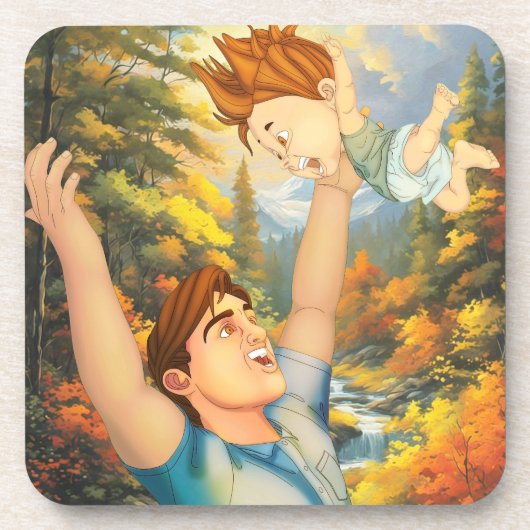 パパの利いた牙は無い コースター (正面)