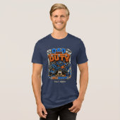 パパの務め パーソナライズド 面白い パパ Tシャツ (正面全面)
