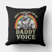 パパの声ゲイLGBTQを使用しない クッション (正面)