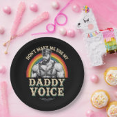 パパの声ゲイLGBTQを使用しない ペーパープレート (パーティー)