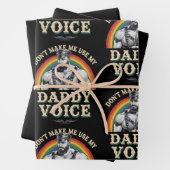 パパの声ゲイLGBTQを使用しない ラッピングペーパーシート (インサイチュ)