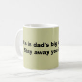 パパの大きいコーヒー・マグ コーヒーマグカップ (正面左)