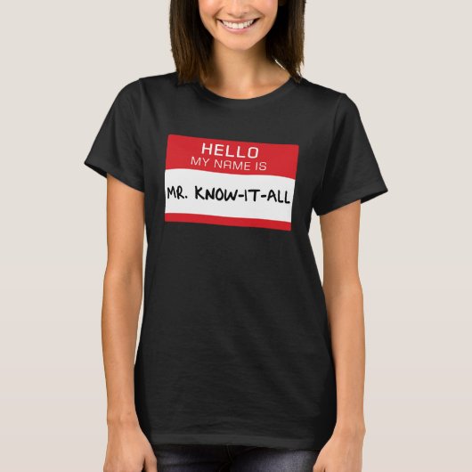パパの夫の兄さん全てを知っている Tシャツ (正面)