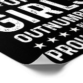 パパの女の子の数を超えた誇りを持ったが、幸せなパパ ポスター (角)