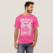 パパの女の子の私は彼の天使の翼だった(背中に Tシャツ (正面フル)