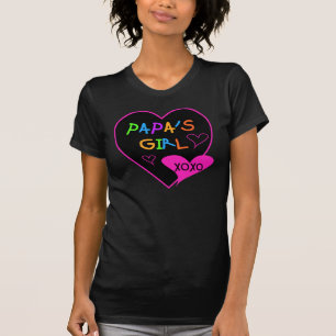 パパの女の子ティー、帽子、マグカップ、ボタン、衣類 Tシャツ