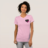 パパの女の子ティー、帽子、マグカップ、ボタン、衣類 Tシャツ (正面フル)