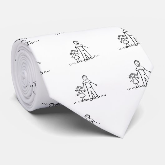 パパの女の子 ネクタイ (ロール)