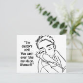 パパの女の子 ポストカード (スタンド正面)