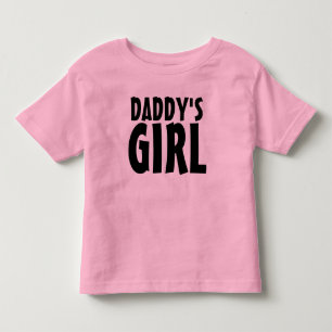 パパの女の子TODLERS Tシャツ