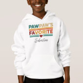 パパの好きな人 レトロ シンプル モダン スクリプト 名前 (正面)