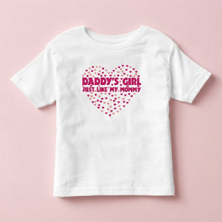 パパの娘はママに似てかわいい トッドラーTシャツ トドラーTシャツ