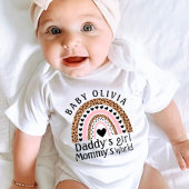 パパの娘 ママの世界| ママ  ベビーボディスーツ