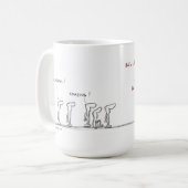 パパの学部長 コーヒーマグカップ (正面左)
