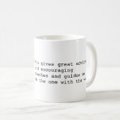 パパの定義 コーヒーマグカップ (正面右)