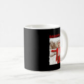 パパの家クリスマストランプの家に帰るおもしろい コーヒーマグカップ (正面右)