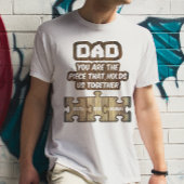 パパの家族の結束 | 2名版 Tシャツ