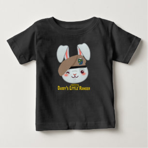 「パパの小さいレンジャー」 ベビーTシャツ